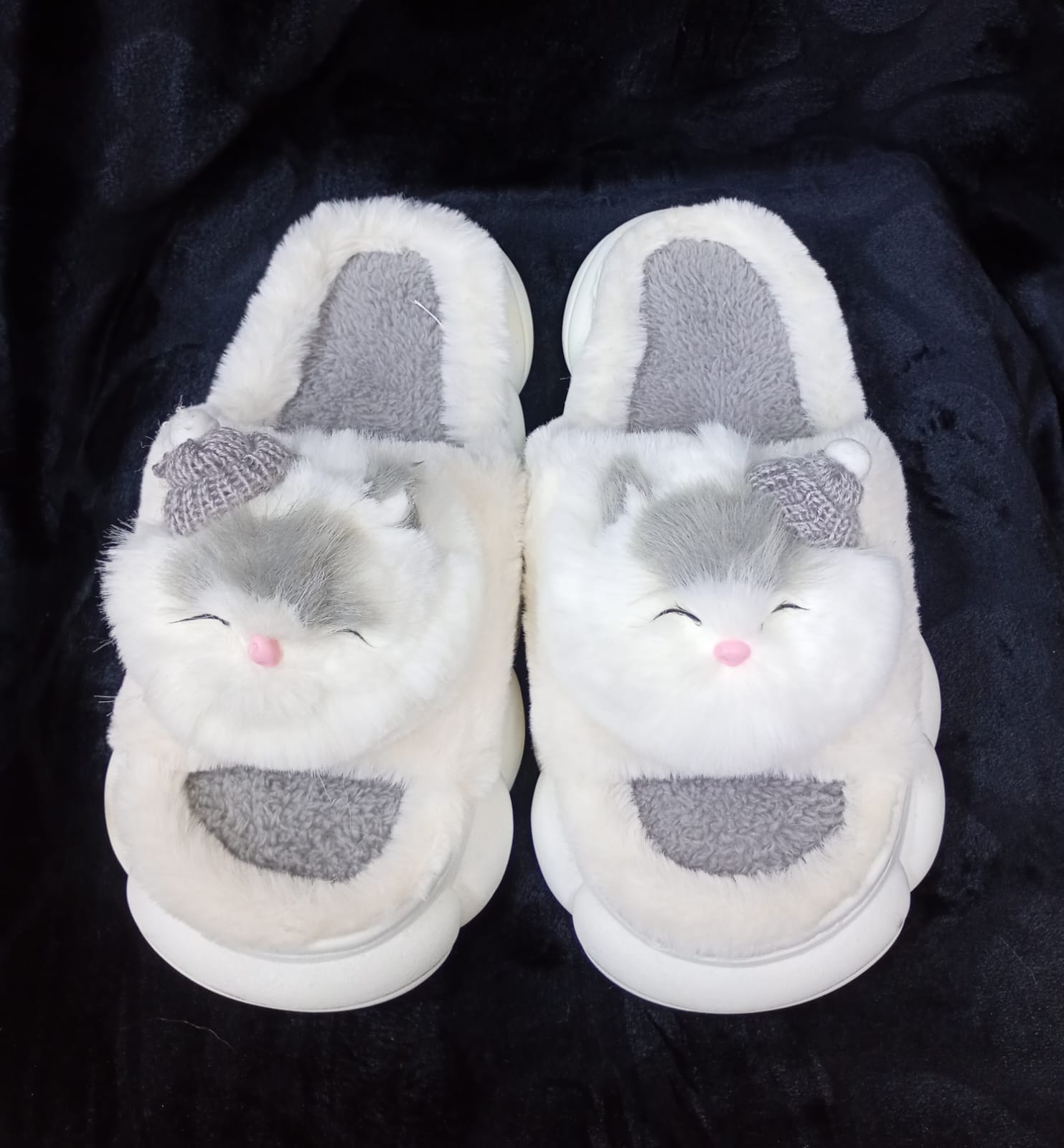 PANTUFLA DE GATO 